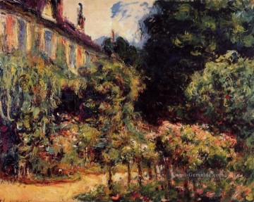  Kunst Malerei - der Künstler s Haus in Giverny Claude Monet